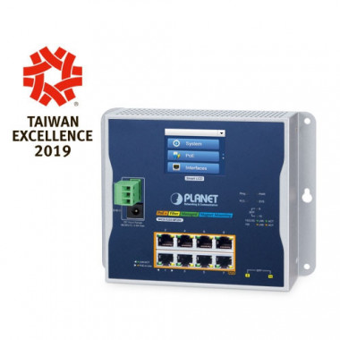 ISW-801T-M12 Switch Fast Ethernet Industrial IP67