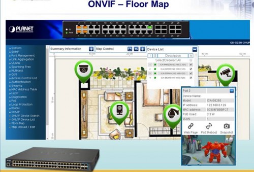 ONVIF Floor Map
